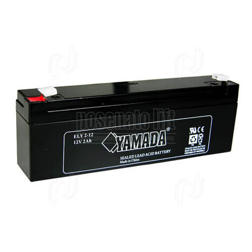 Pb RECHARGEABLE BATTERY 12 - 2,0 Ah