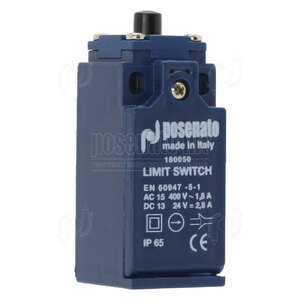 LIMIT SWITCH 1NO+1NC WITH PLUNGER (UL APPROVED)
