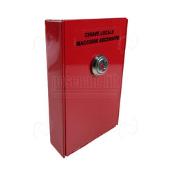 BLIND KEY HOLDER BOX  RED PLATE WITH KEY G9225